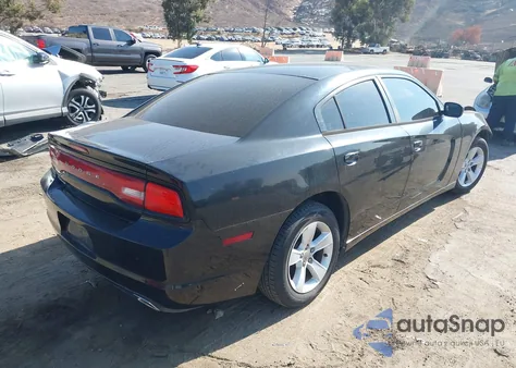 2013 Dodge Charger Se из США, поврежденный, VIN 2C3CDXBG4DH705944